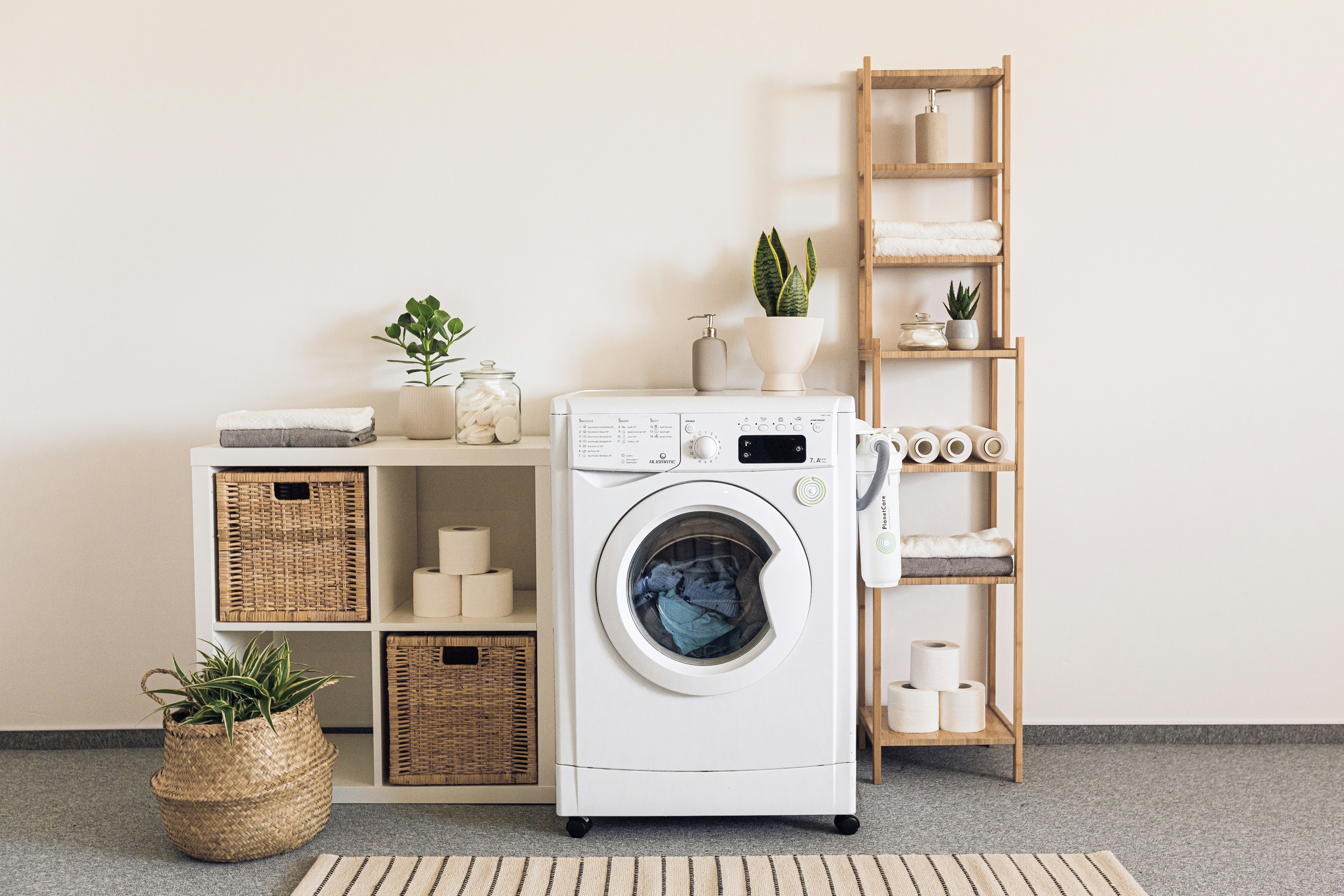  an image of a laundry room